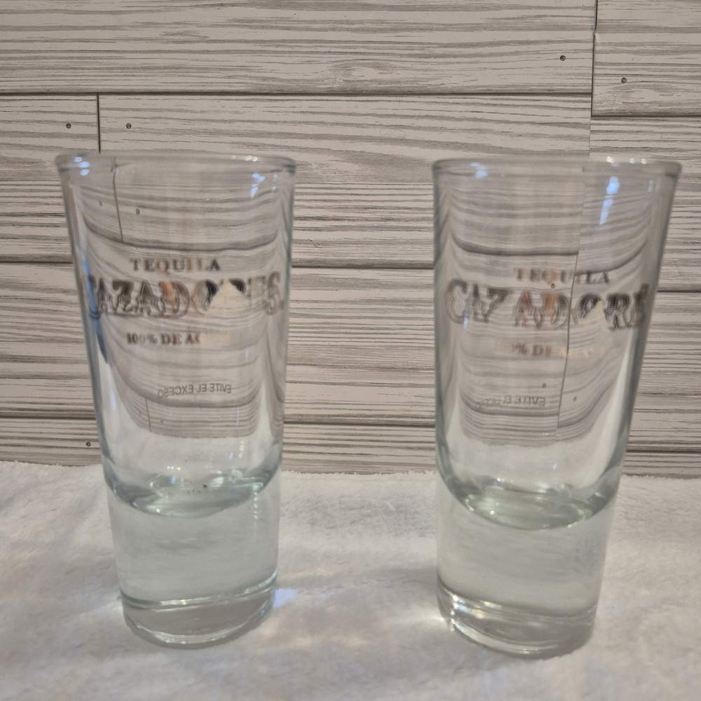 Cazadores Clear Glass Tumbler Set